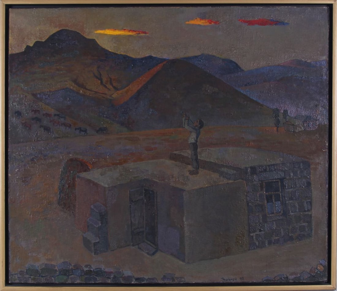 Hakob Soukiassian  (20 th  Century) Armenian (1 of 2)