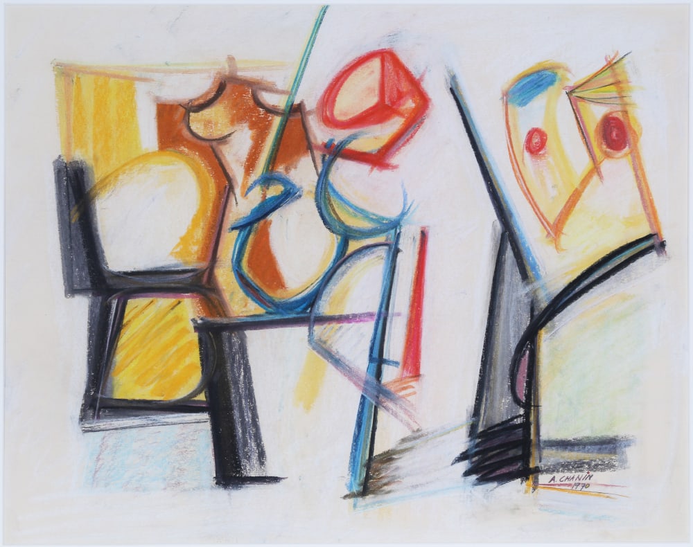 Arnold Chanin  (b. 1934) American (1 of 4)