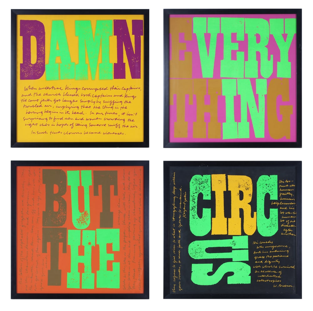 Sister Mary Corita Kent  (1918-1986) California (1 of 15)