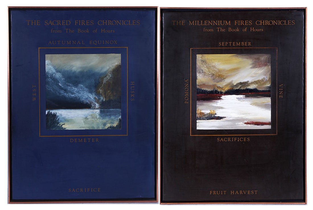 Artist Unidentified   (20 th /21 st  Century) American  (two) (1 of 6)