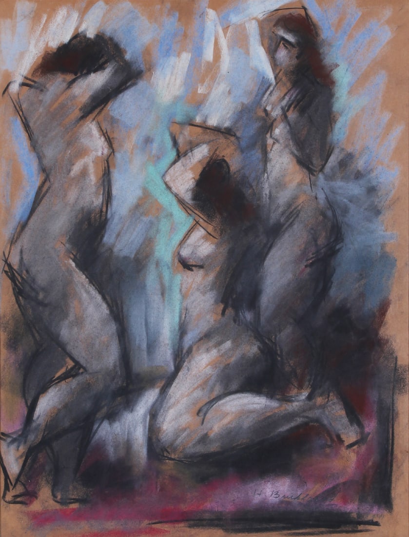 Hans Burkhardt  (1904-1994) Swiss American (1 of 4)