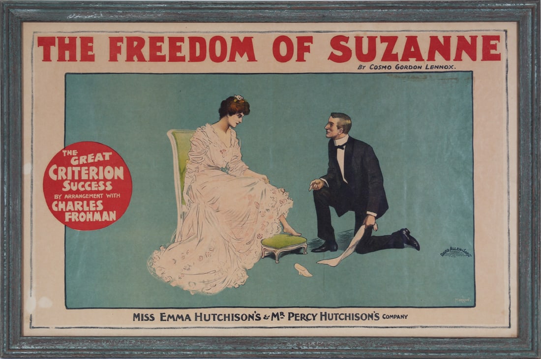 Edwardian Cambridge Theatre Poster (1 of 3)