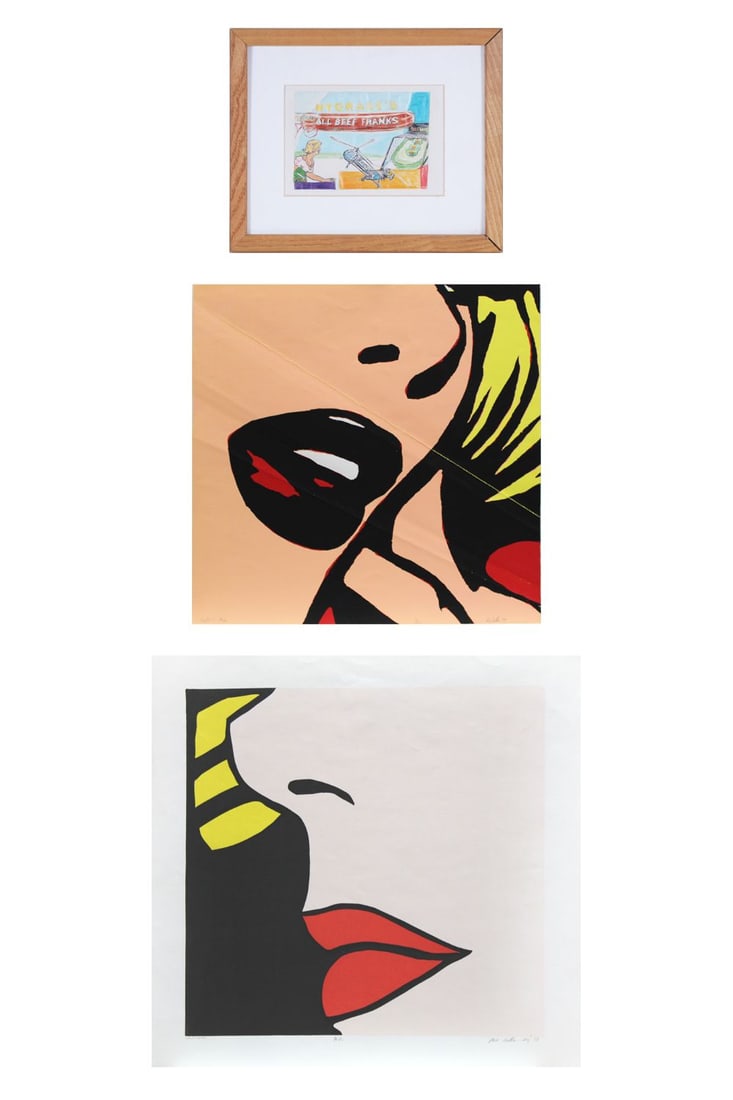 Miles Beller  (20 th  Century) American  (three) (1 of 8)