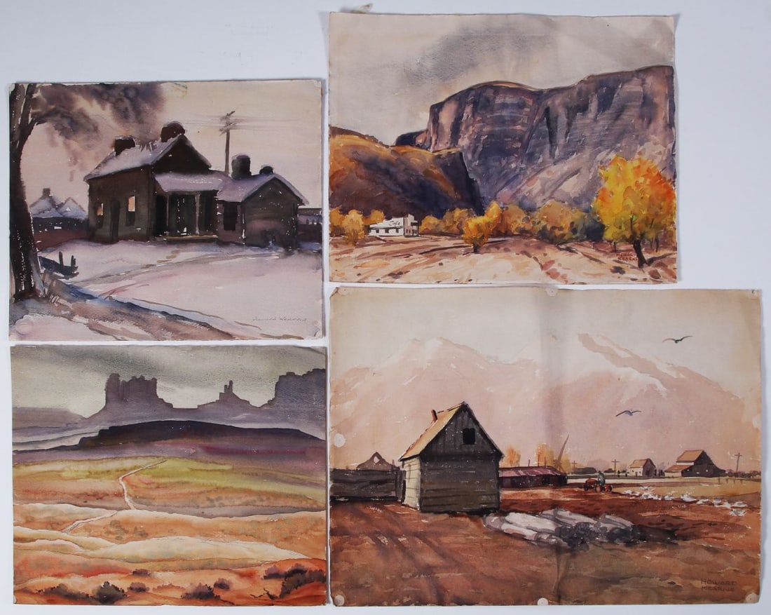 Howard Kearns  (1907-1947) California Utah  (four) (1 of 2)