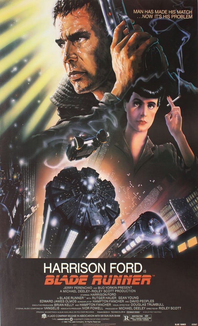 Vintage Movie Poster:  Blade Runner (1 of 2)