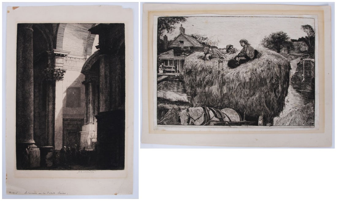 Herman Armour Webster  (1878-1970) New York &  19 th  Century Artist  (two) (1 of 5)