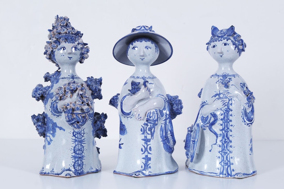 Bjorn Wiinblad  (1918-2006) Danish  (three) (1 of 4)