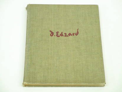 Dietz Edzard: D. Edzard, 1948, Muehsam, H. Bittner and Company, hardbound.