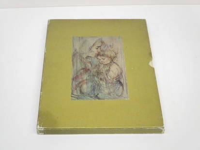 Edna Hibel: Paintings of Edna Hibel. First edition #744 in ink, JAR Publishers, hardbound. Comes with a pamphlet.