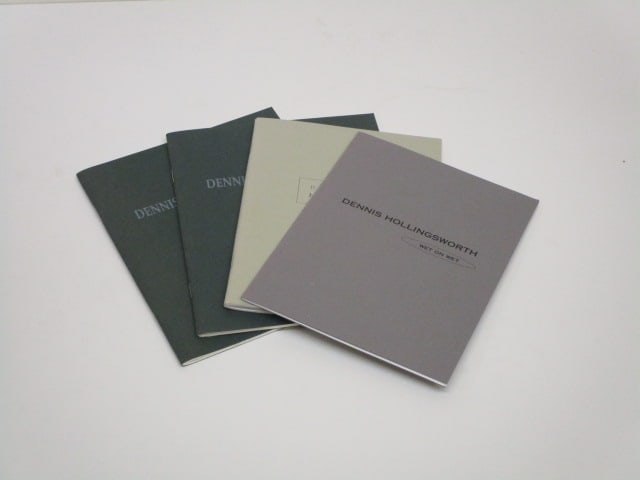 Dennis Hollingsworth (four): Dennis Hollingsworth Wet on Wet, Bennett Roberts Fine Arts, softbound; Dennis Hollingsworth New Drawings, Bennett Roberts Fine Arts, softbound; Dennis Hollingsworth (two of the same), Dennis Hollingsw