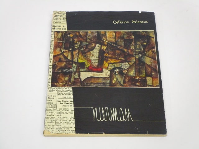 Leonardo Nierman (with vinyl record): Nierman, Ceferino Palencia, with a 33 rpm (in 45rpm format) vinyl record about the artist, tipped plates, Spanish text, softbound.