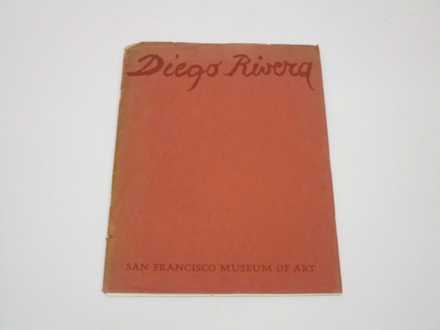 Diego Rivera: Diego Rivera-Drawings and Watercolors-Exhibition Catalogue, S. F. Museum of Art, 1940, S. F. Museum of Art, 1940, softbound.