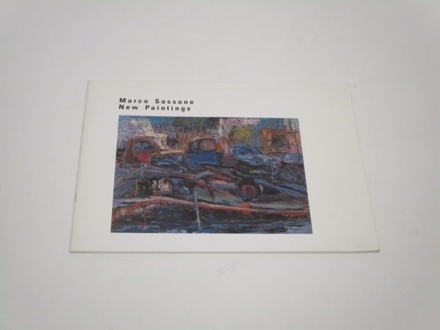 Marco Sassone: Marco Sassone New Paintings, 1989, Italian Cultural Institute, ISBN 0935194053, catalog.