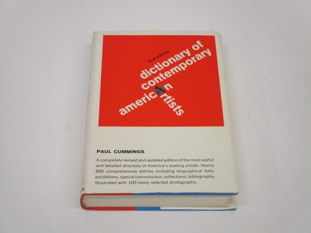 Contemporary American Artist Dictionary (1 of 1)