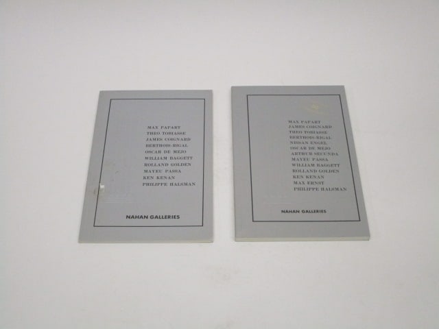 Nahan Galleries print catalogs  (two) (1 of 1)