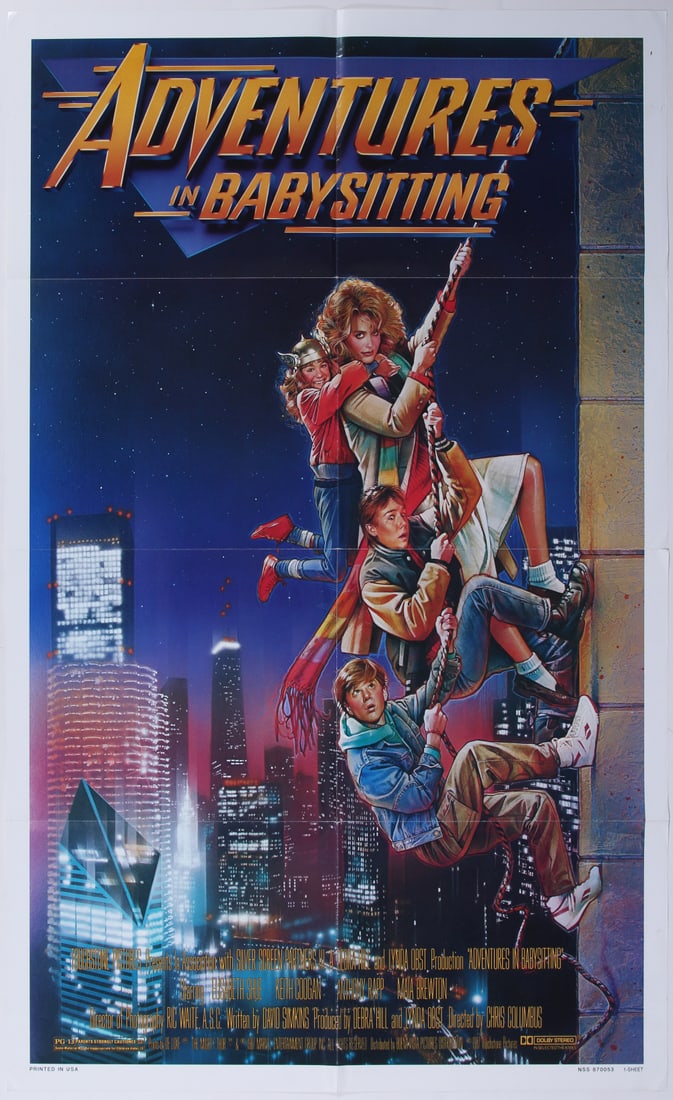 Adventures in Babysitting   (Drew Struzan artwork) (1 of 2)