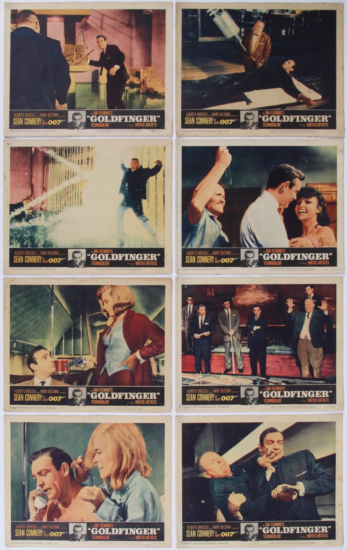 James Bond Goldfinger  (eight) (1 of 2)