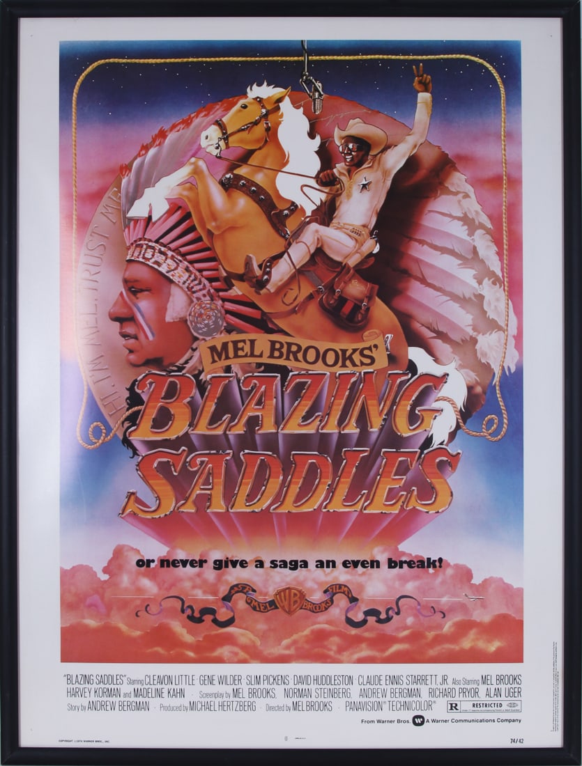 Mel Brooks Blazing Saddles  (John Alvin artwork) (1 of 2)