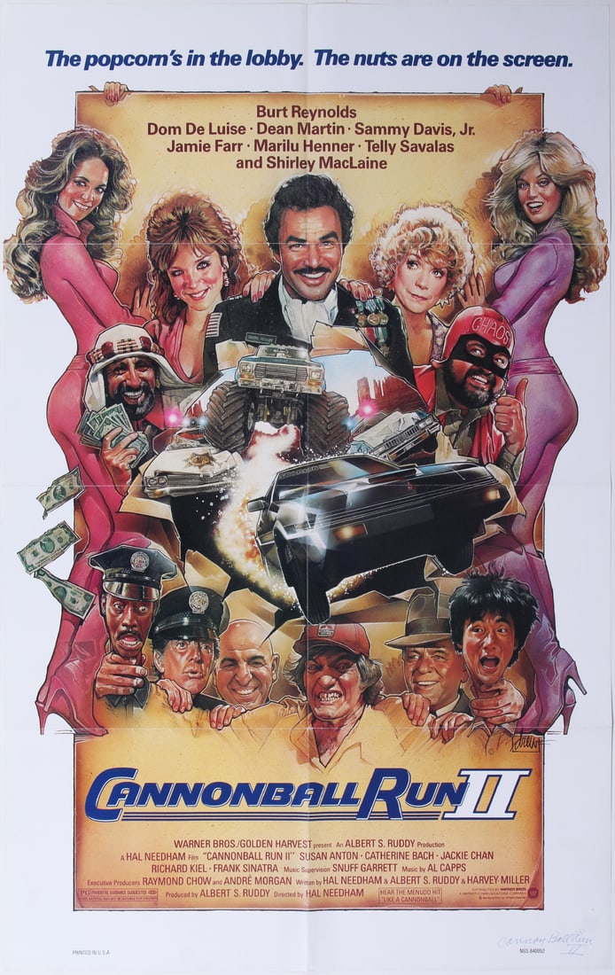 Cannonball Run II  (Drew Struzan artwork) (1 of 2)