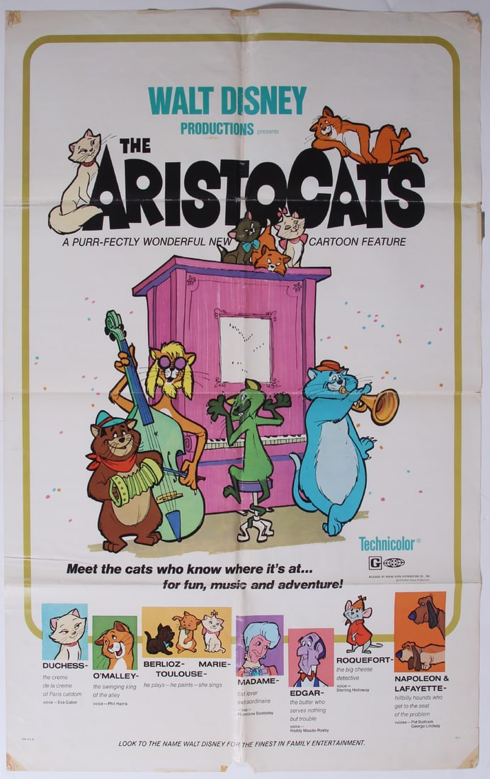 Walt Disney’s Aristocats (1 of 3)