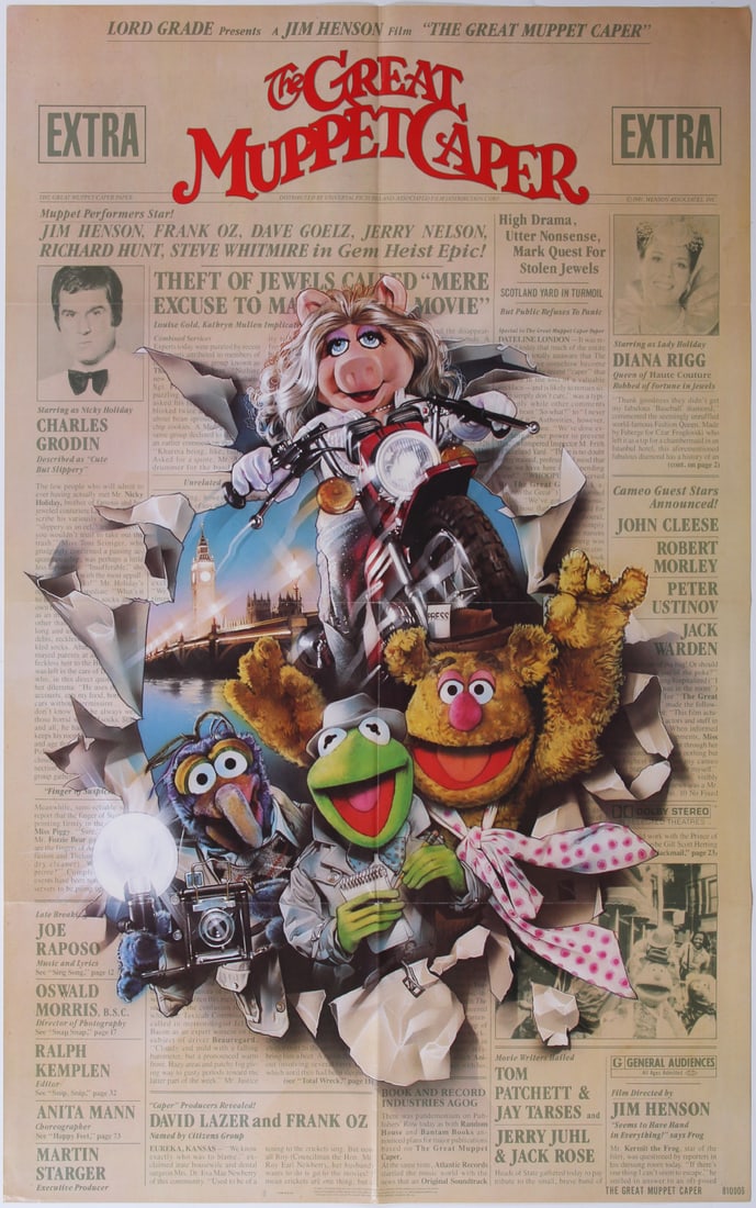 The Great Muppet Caper  (Drew Struzan artwork) (1 of 2)