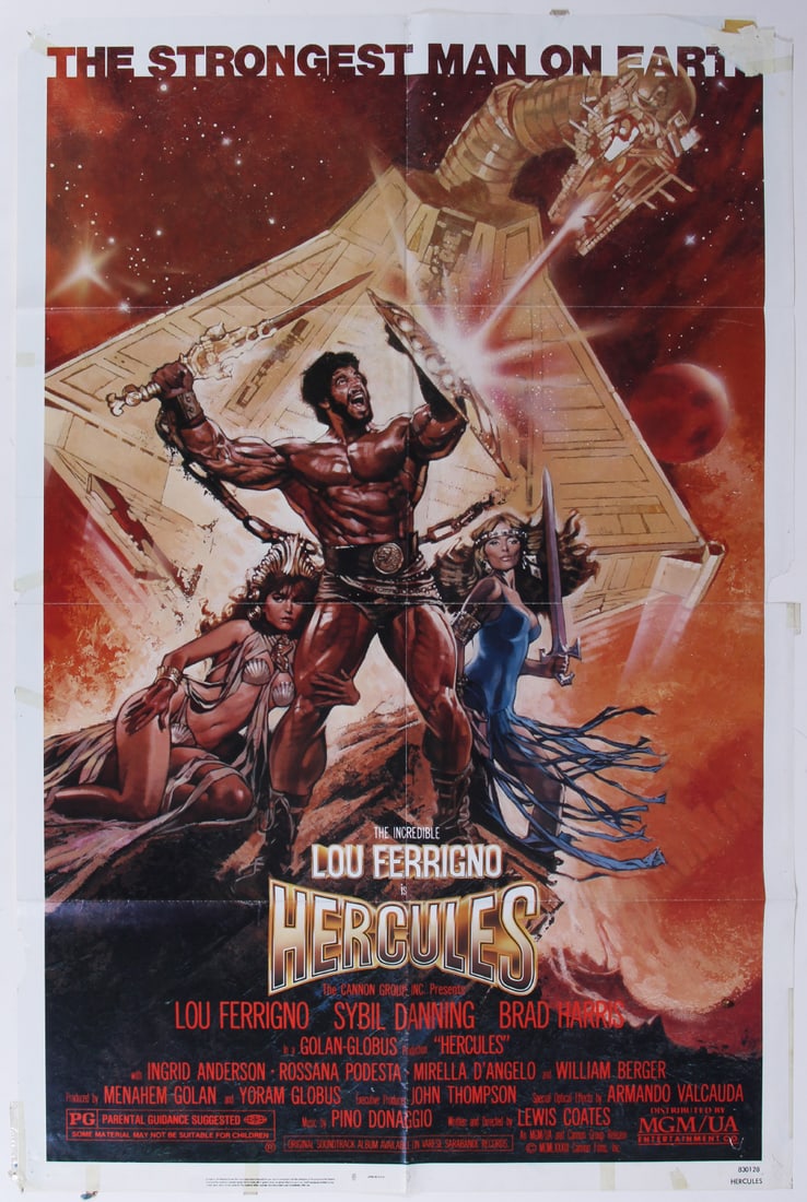 Hercules  (Drew Struzan artwork) (1 of 2)