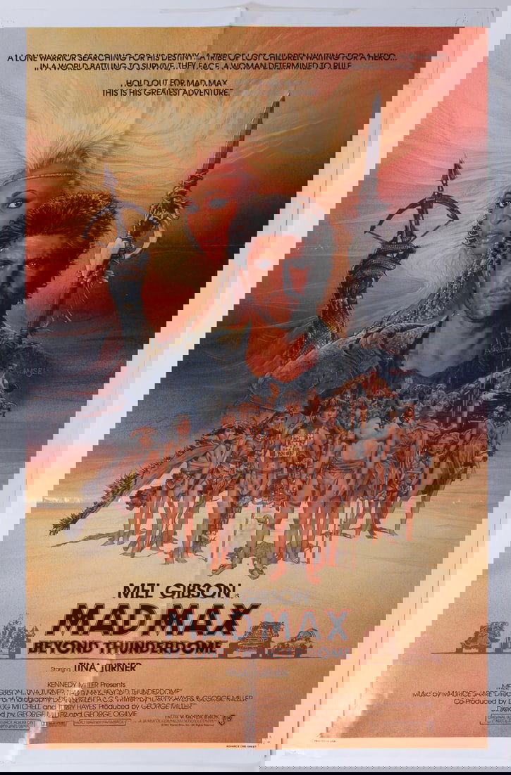 Mad Max Beyond Thunderdome  (Richard Amsel artwork) (1 of 2)