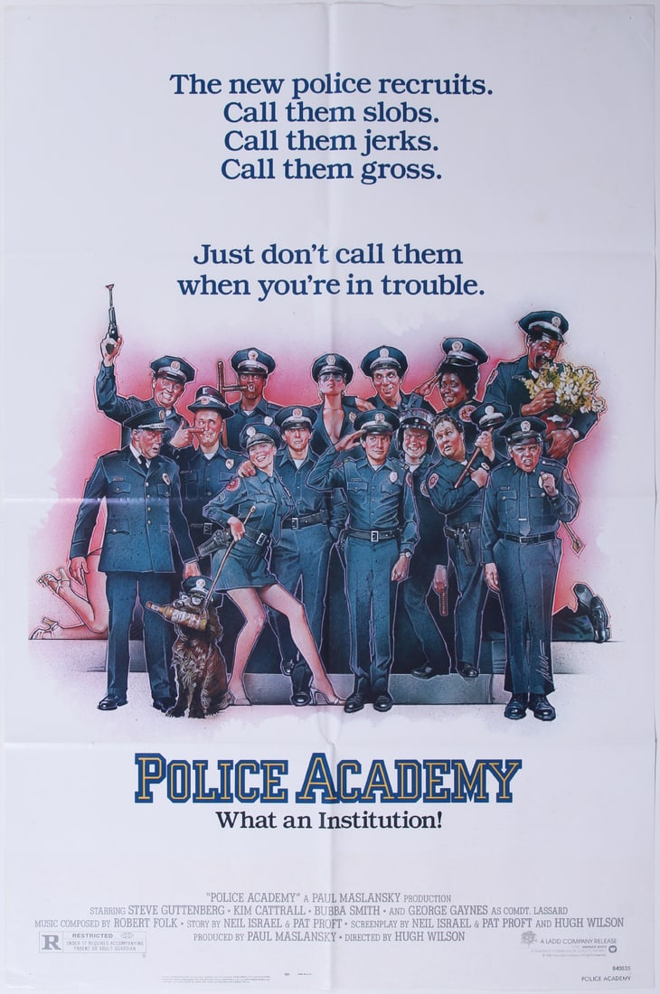Police Academy  (Drew Struzan artwork) (1 of 2)