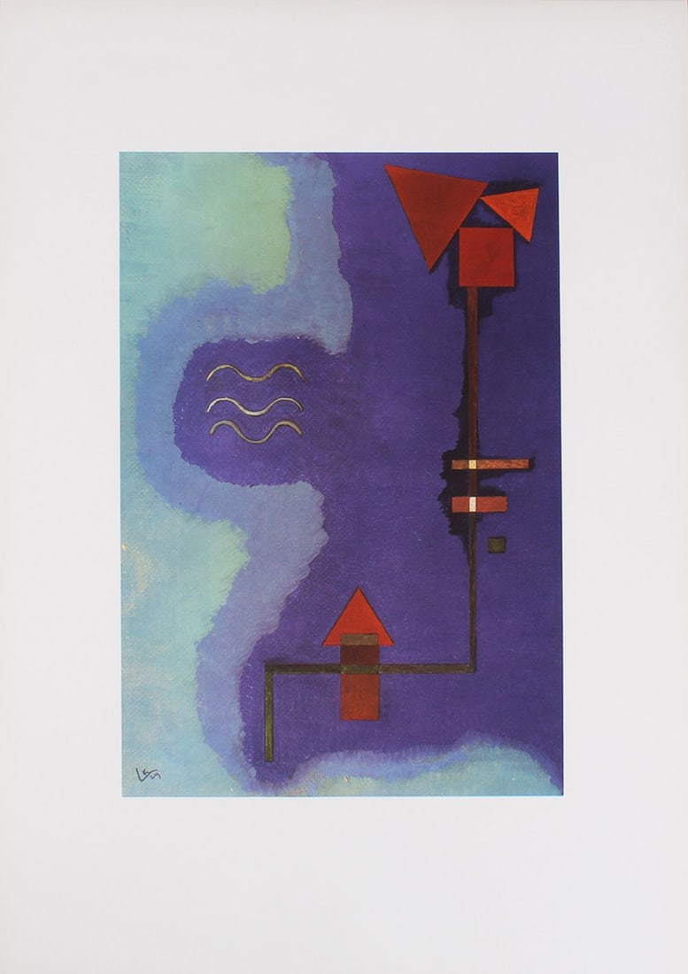 after  Wassily Kandinsky  (1866-1944) Russian  (four) (1 of 3)