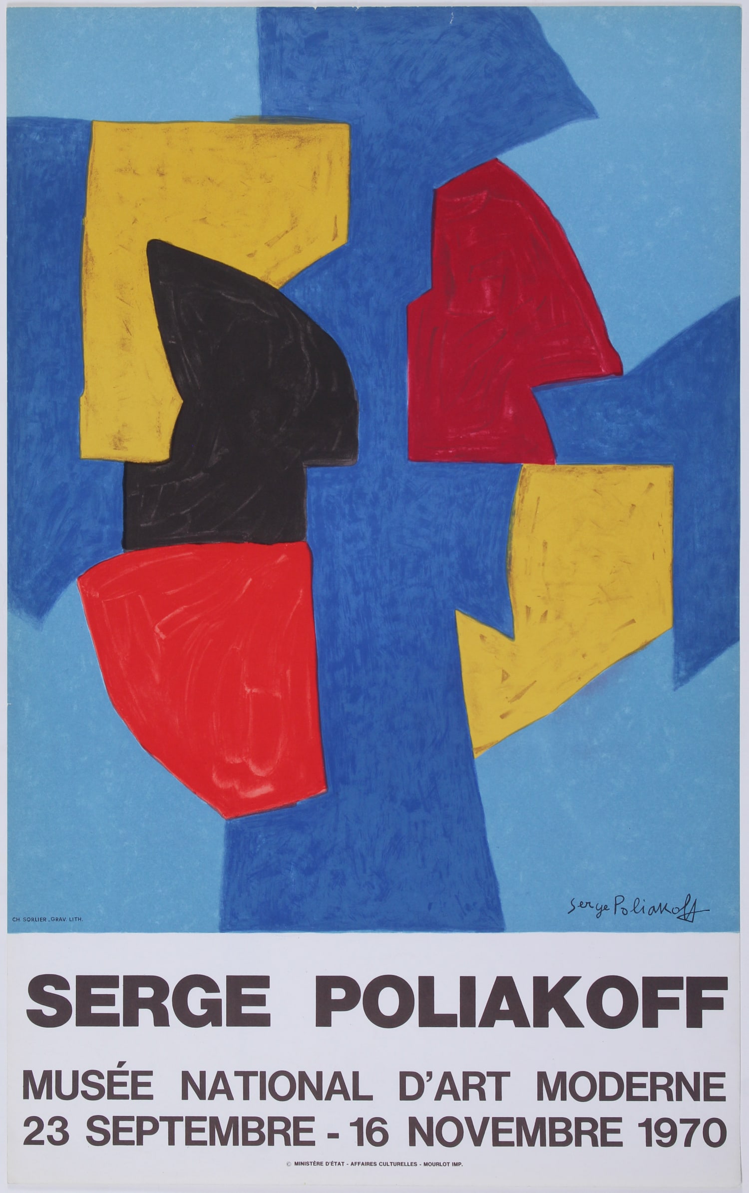 Serge Poliakoff  (1900-1969) Russian French (1 of 1)