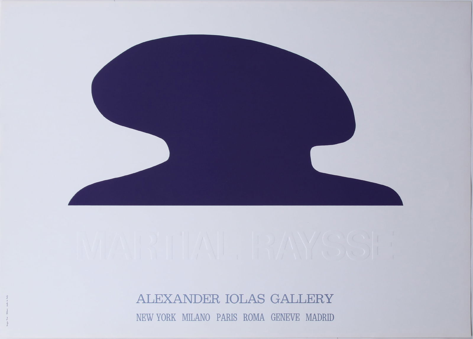 Martial Raysse  (b. 1936) French  (seventeen) (1 of 1)