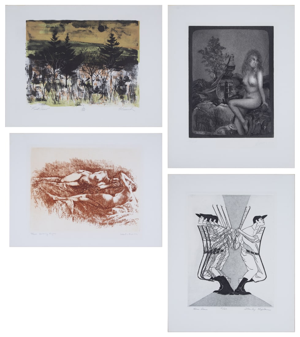 Associated American Artists  (four) (1 of 5)