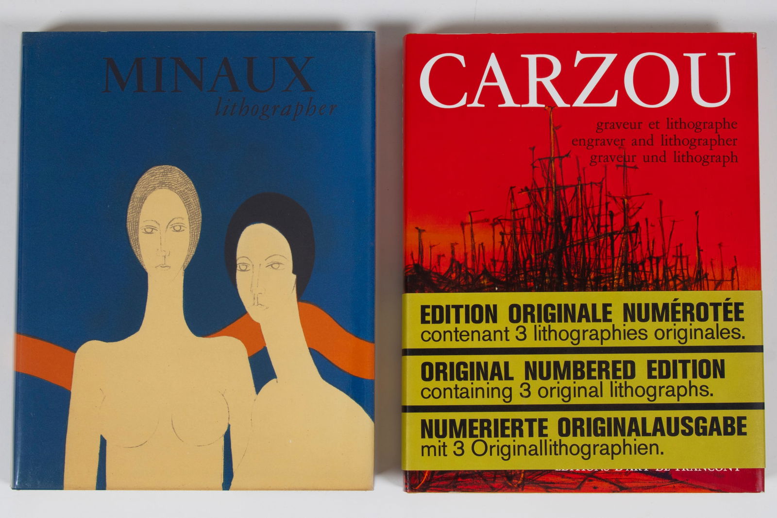 Art Books: Andre Minaux  &  Jean Carzou   (two) (1 of 7)