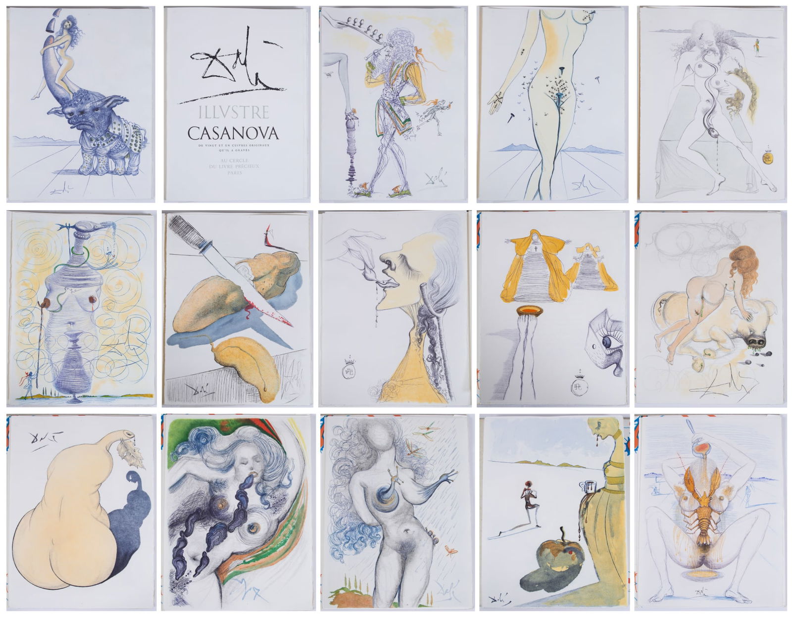 Salvador Dali  (1904-1989) Spain (1 of 19)