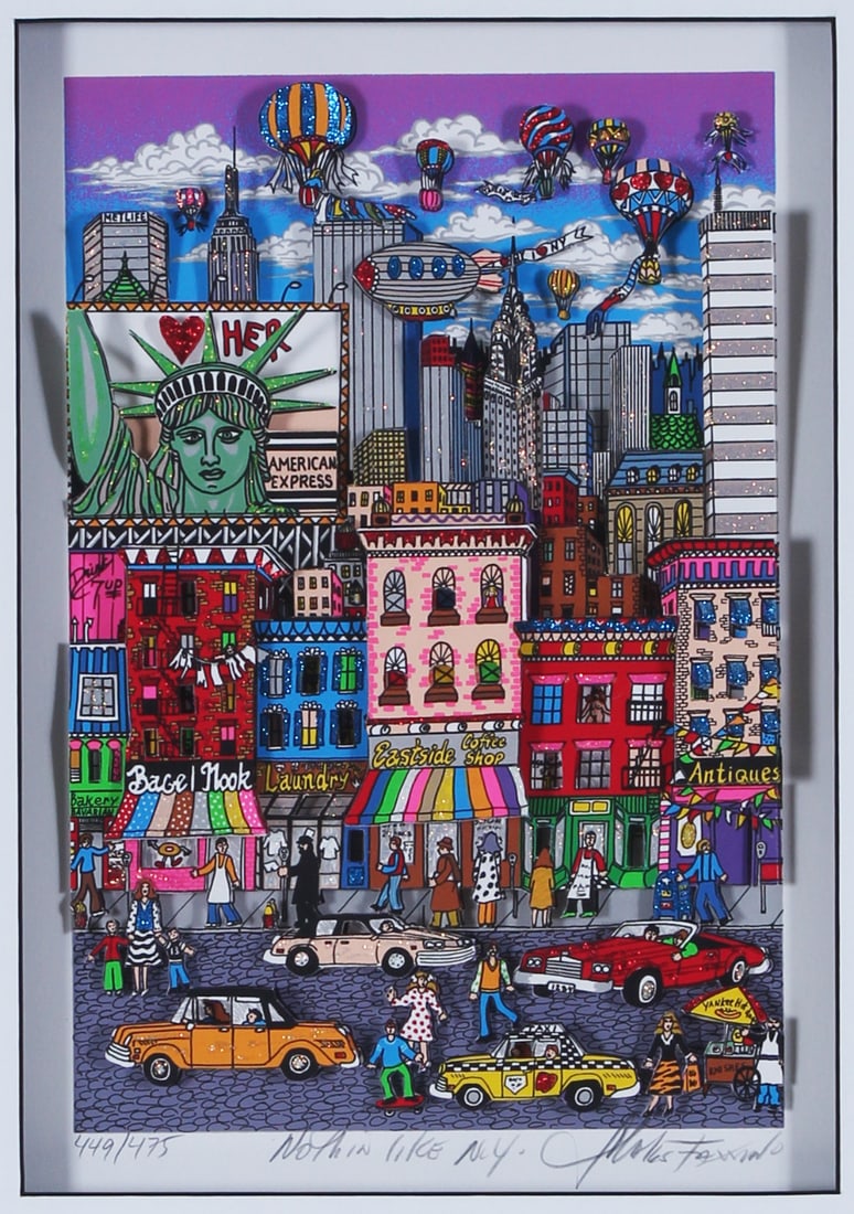 Charles Fazzino  (b. 1955) New York (1 of 4)