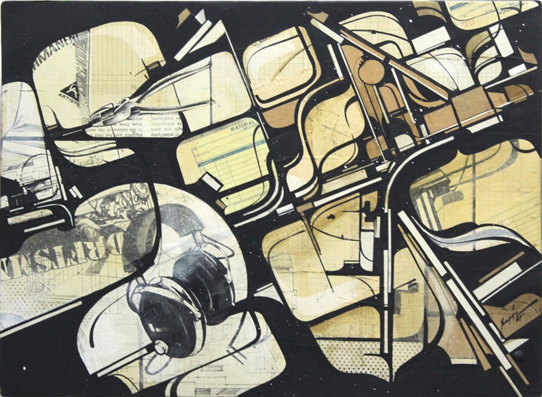 KOFIE  aka  Augustine Kofie  (20 th /21 st  Century) American (1 of 4)