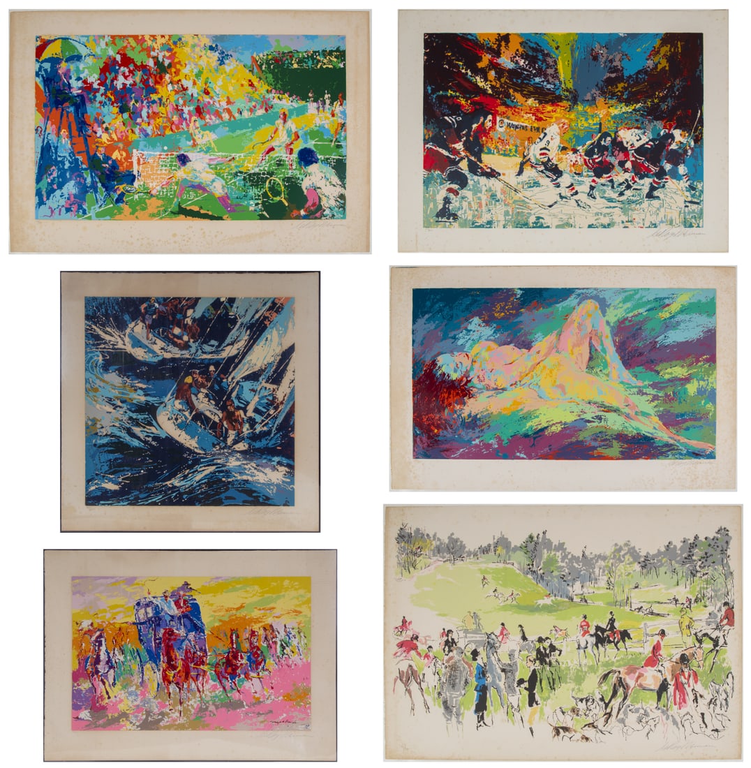 Leroy Neiman  (1921-2012) American  (six) (1 of 20)