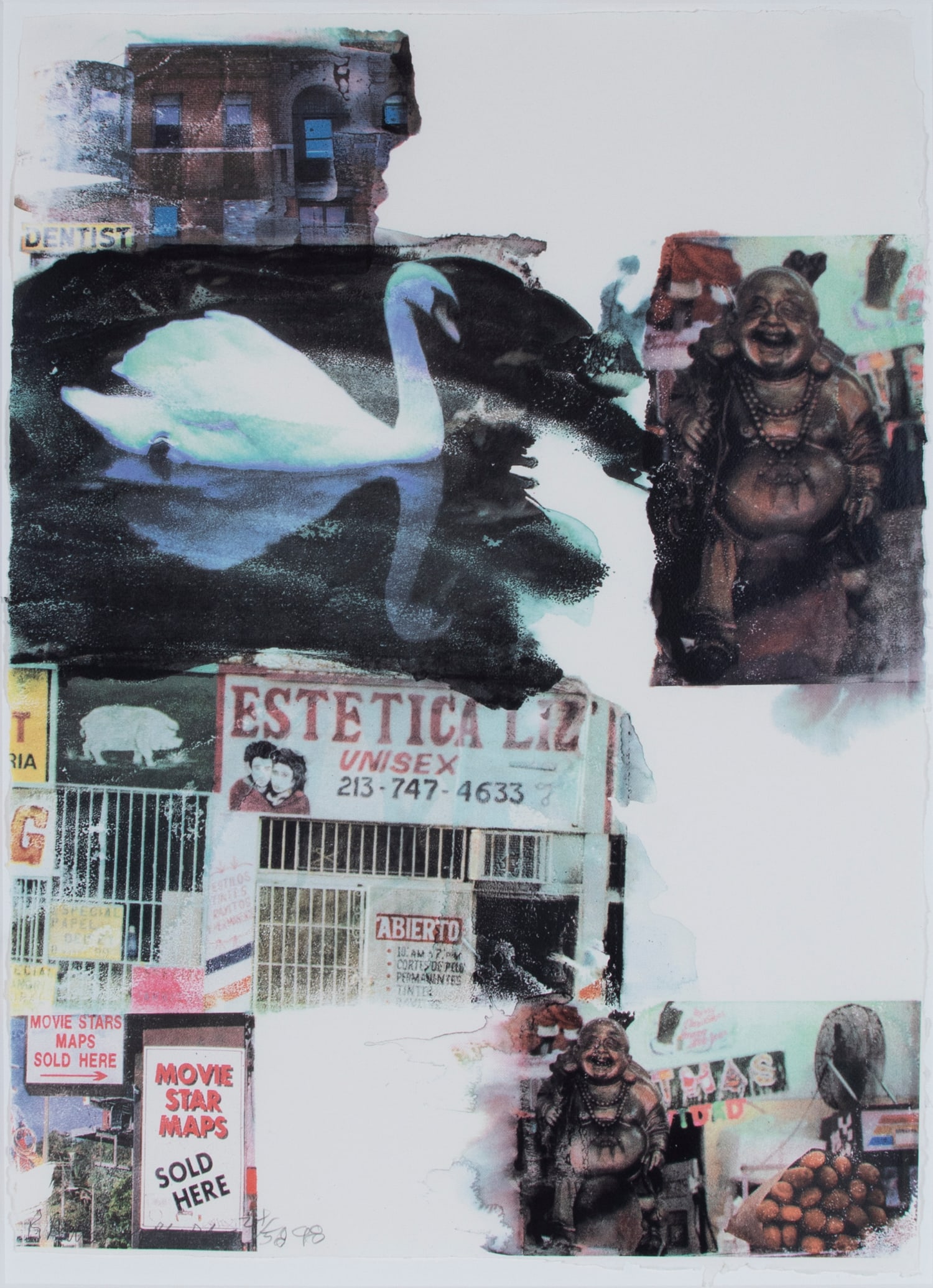 Robert Rauschenberg  (1925-2008) American (1 of 4)