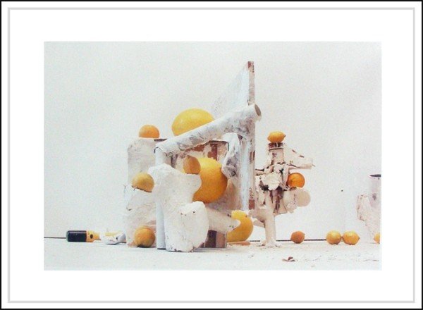 Hendrika Sonnenberg/ Chris Hanson (20th/ 21st Centu: FRUIT BOWL, 1998, C-print, image 36 ½ x 54”, full margins, framed.