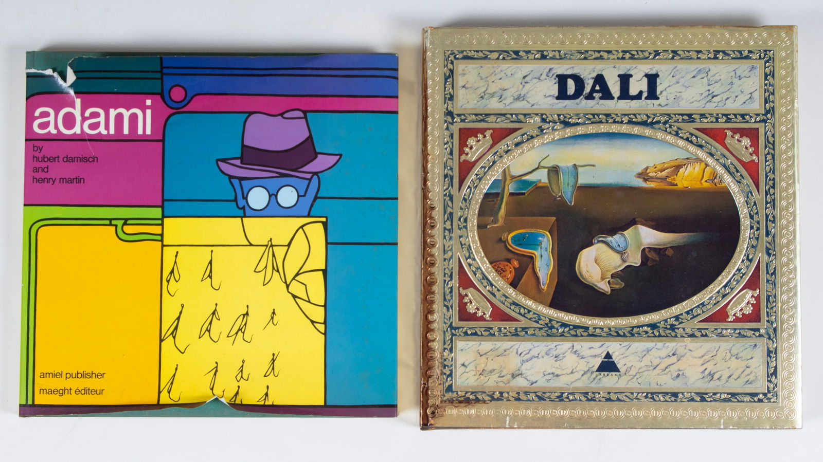 Art Book: Valerio Adami  &  Salvador Dali  (two) (1 of 6)