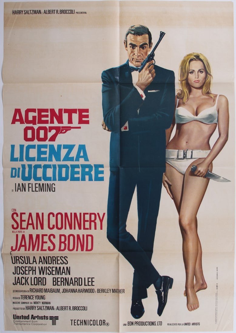 Movie poster: James Bond Dr. No  (1962) (1 of 2)