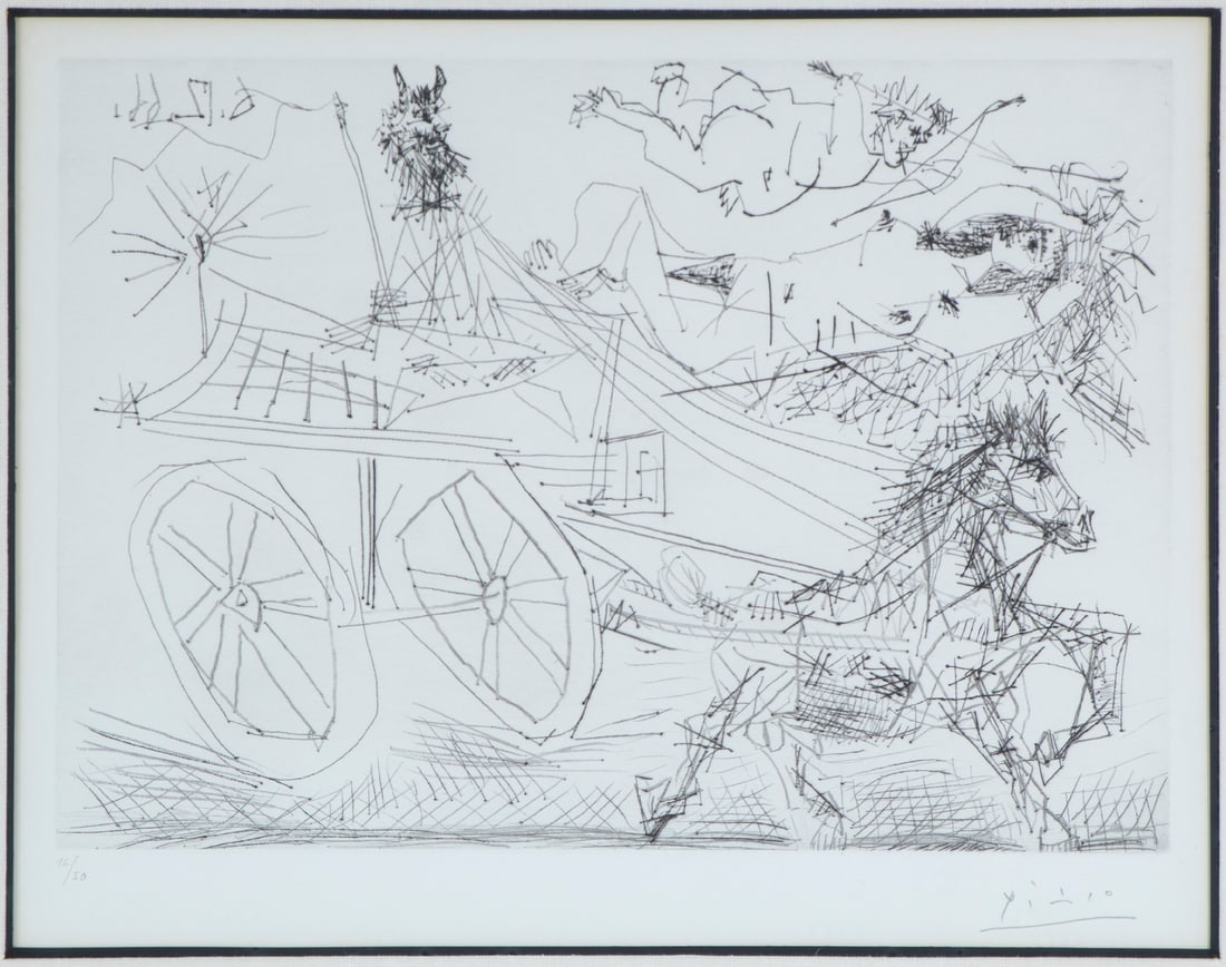 Pablo Picasso  (1881-1973) Spanish (1 of 6)