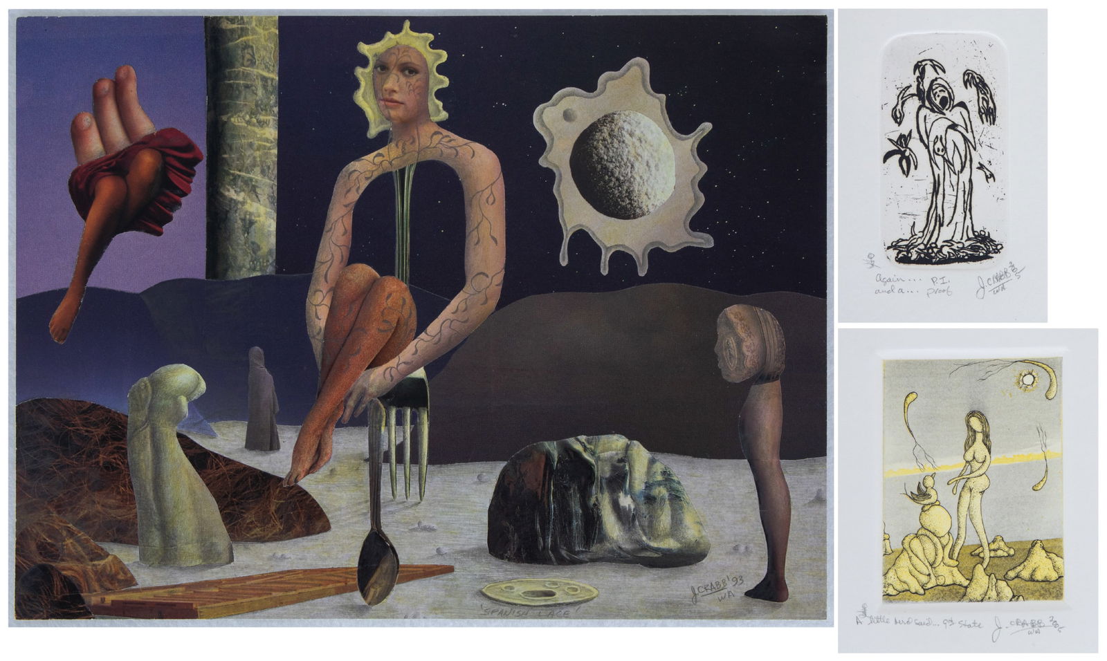 Jim Crabb  (b. 1947) American  (three) (1 of 7)