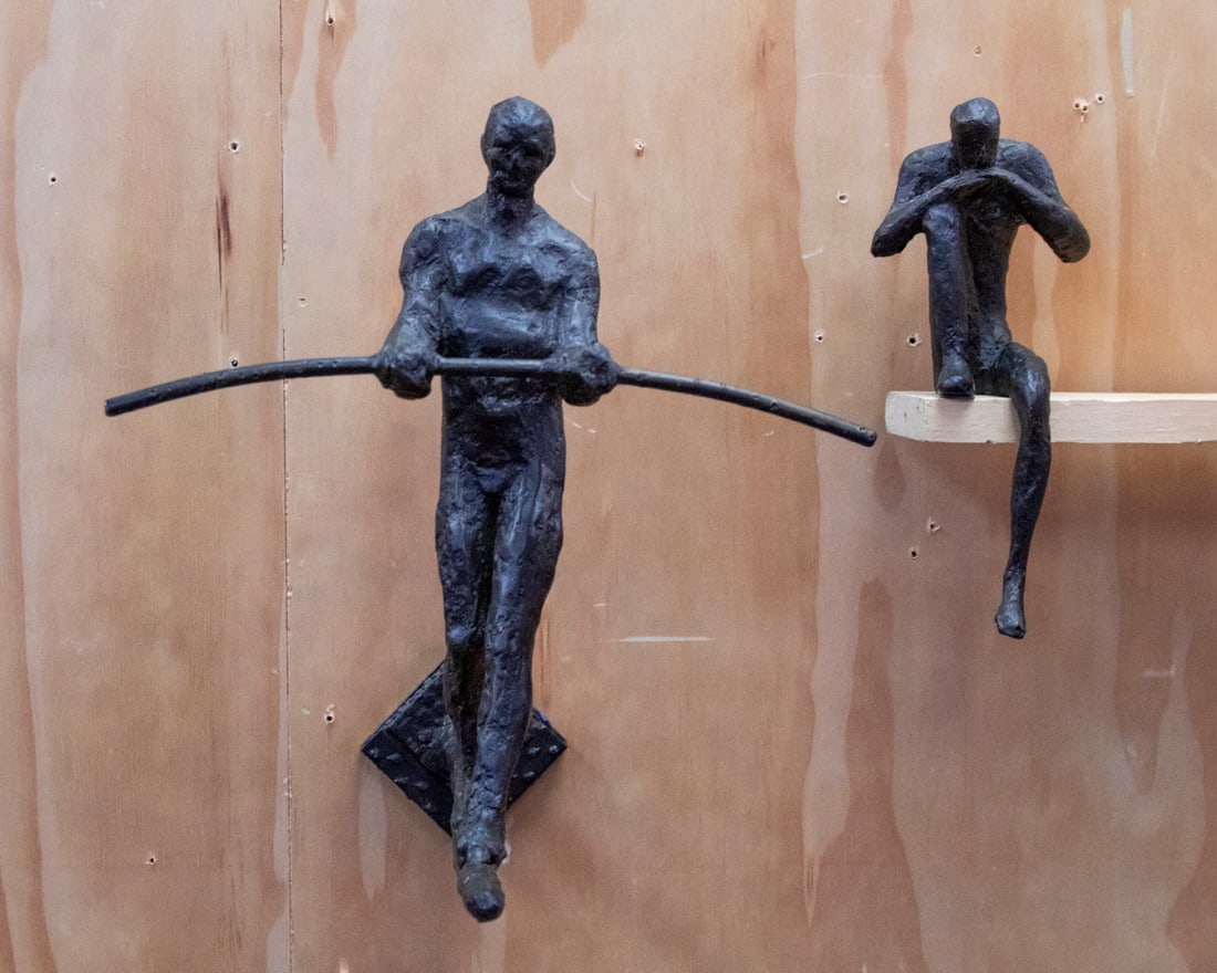 Global Views Metal Sculpture  (two) (1 of 3)