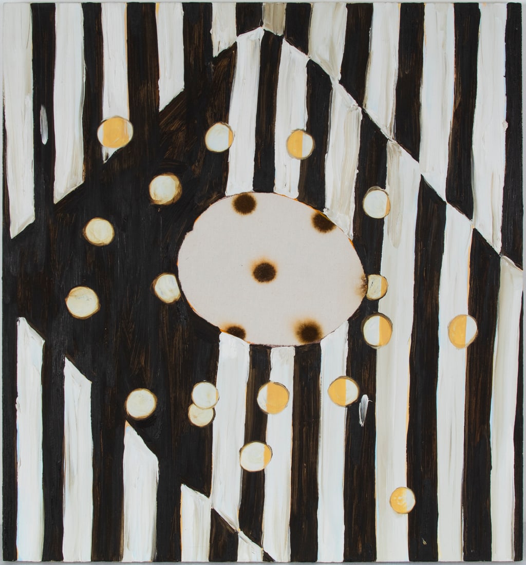 Lauralee Pope (20 th / 21 st Century) California: NOON, 2013, acrylic painting on canvas, signed and dated on verso, 29 x 27”. From the Stephen Cohen Collection, Los Angeles.