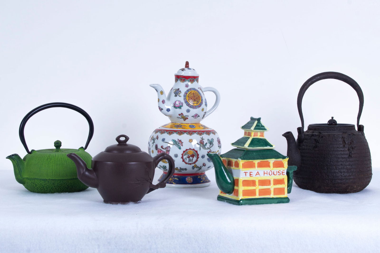 Teapot Collection  (five) (1 of 2)