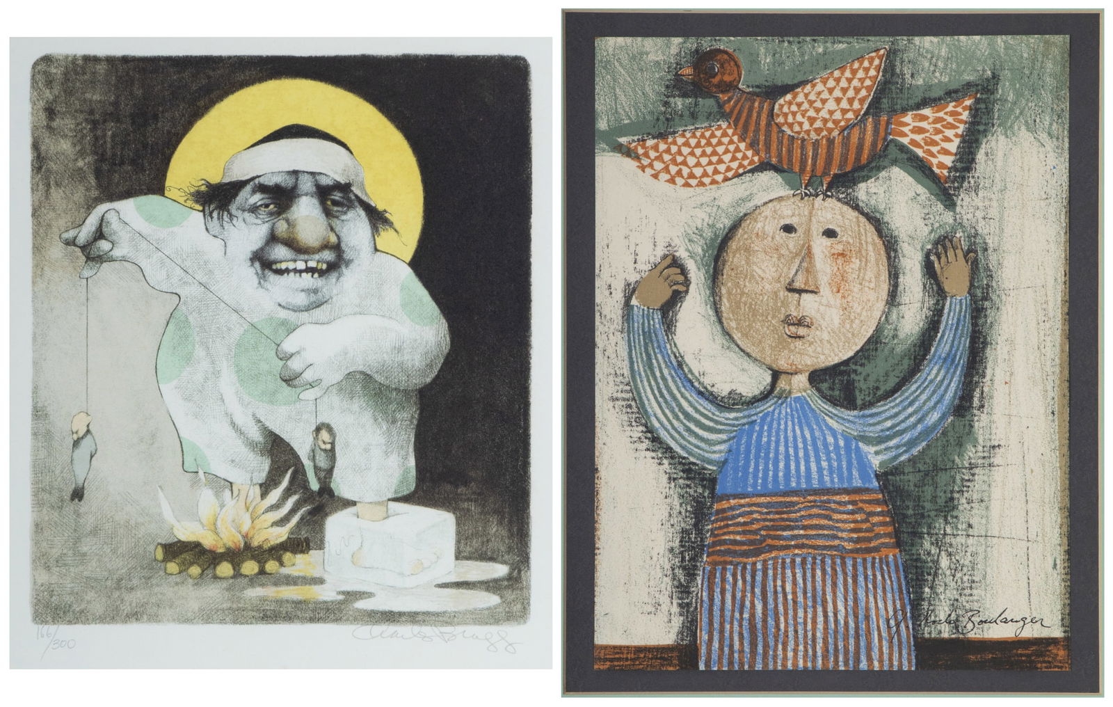 Charles Bragg  (1931-2017) California &  Graciela Rodo Boulanger  (b. 1935) Bolivian  (two) (1 of 8)