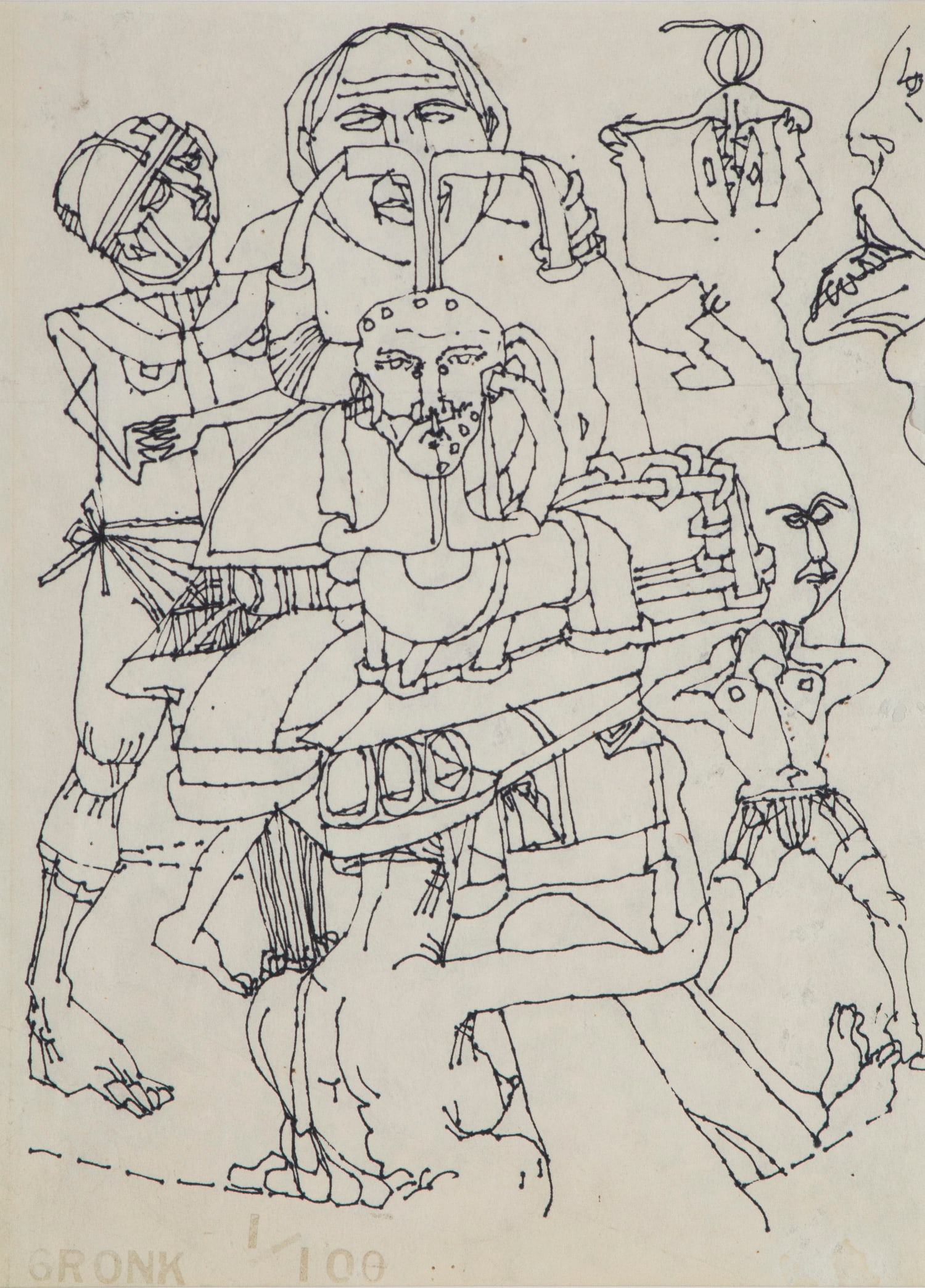 Gronk  (b. 1957) California (1 of 3)