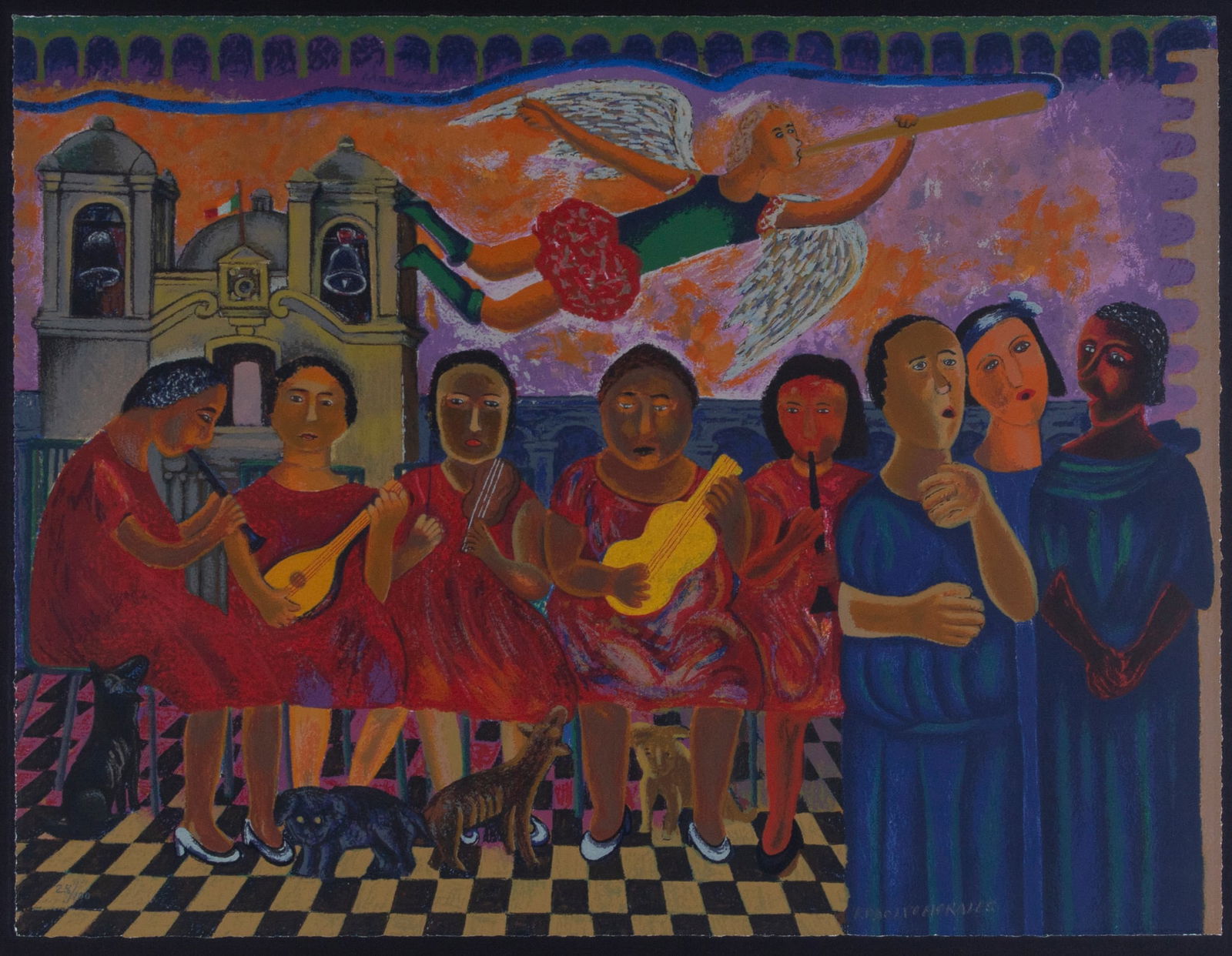 Rodolfo Morales  (1925-2001) Mexico (1 of 4)