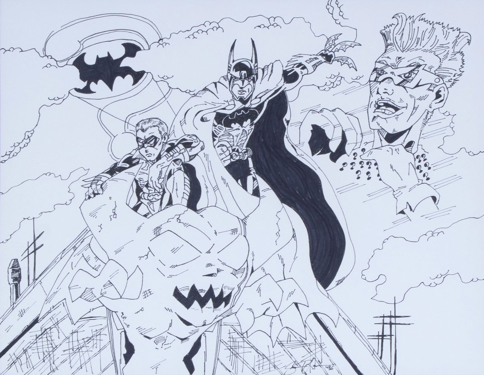 Comic book art (1 of 3)